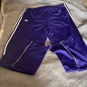 Men’s Adidas XL Purple Athletic Pants